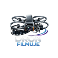 Dron filmuje